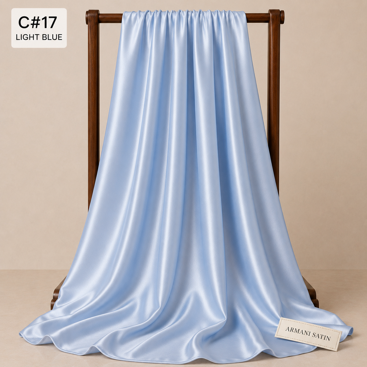 Armani Satin Fabric | Premium Armani Satin Material | The Fabric Touch - Image 41