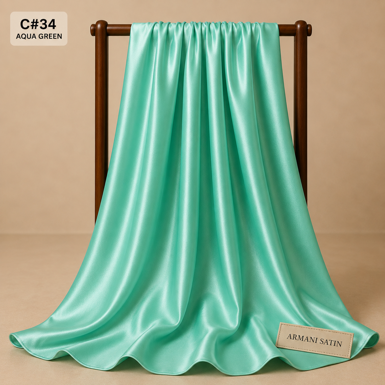 Armani Satin Fabric | Premium Armani Satin Material | The Fabric Touch - Image 9