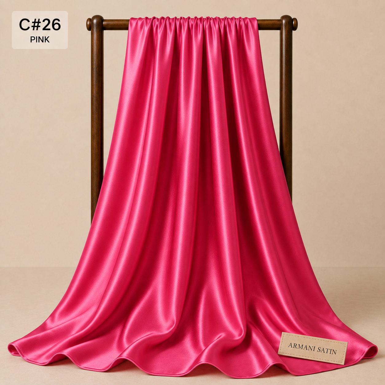 Armani Satin Fabric | Premium Armani Satin Material | The Fabric Touch - Image 15