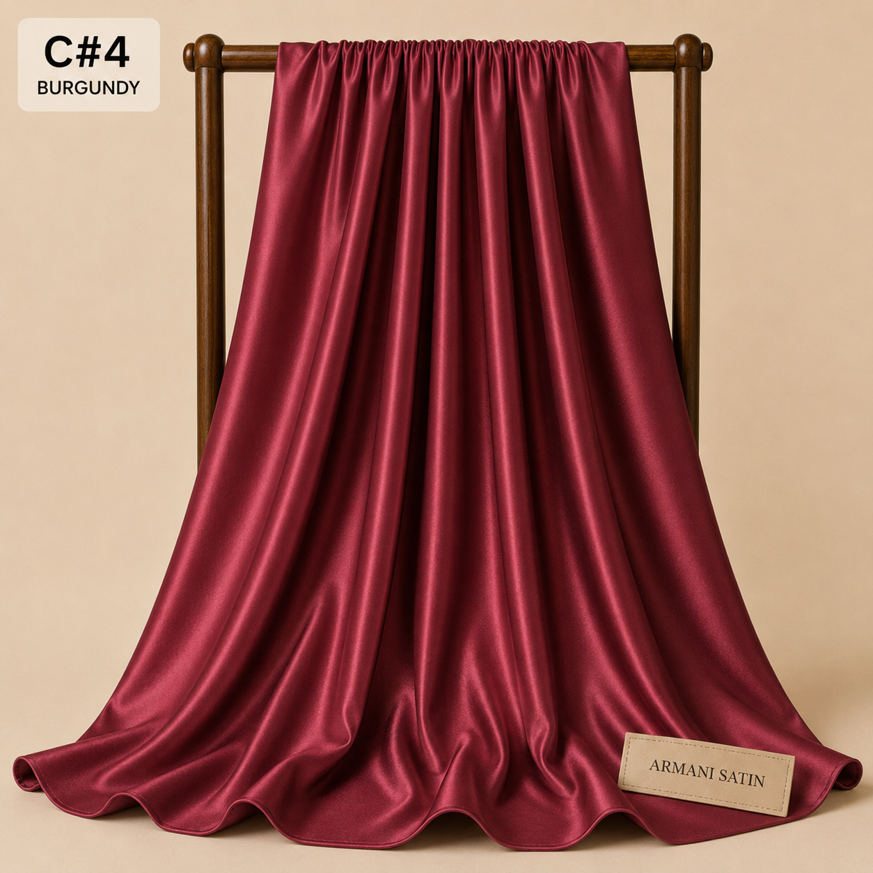 Armani Satin Fabric | Premium Armani Satin Material | The Fabric Touch - Image 22