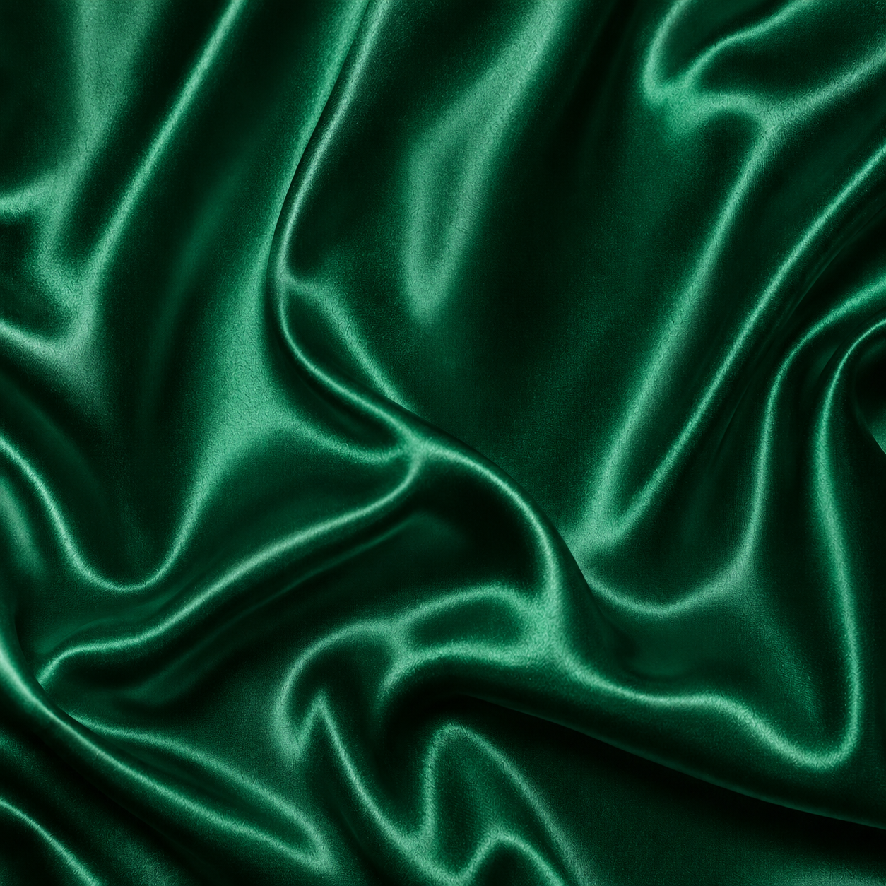 Green Satin Fabric | Premium Green Satin Material | The Fabric Touch - Image 2