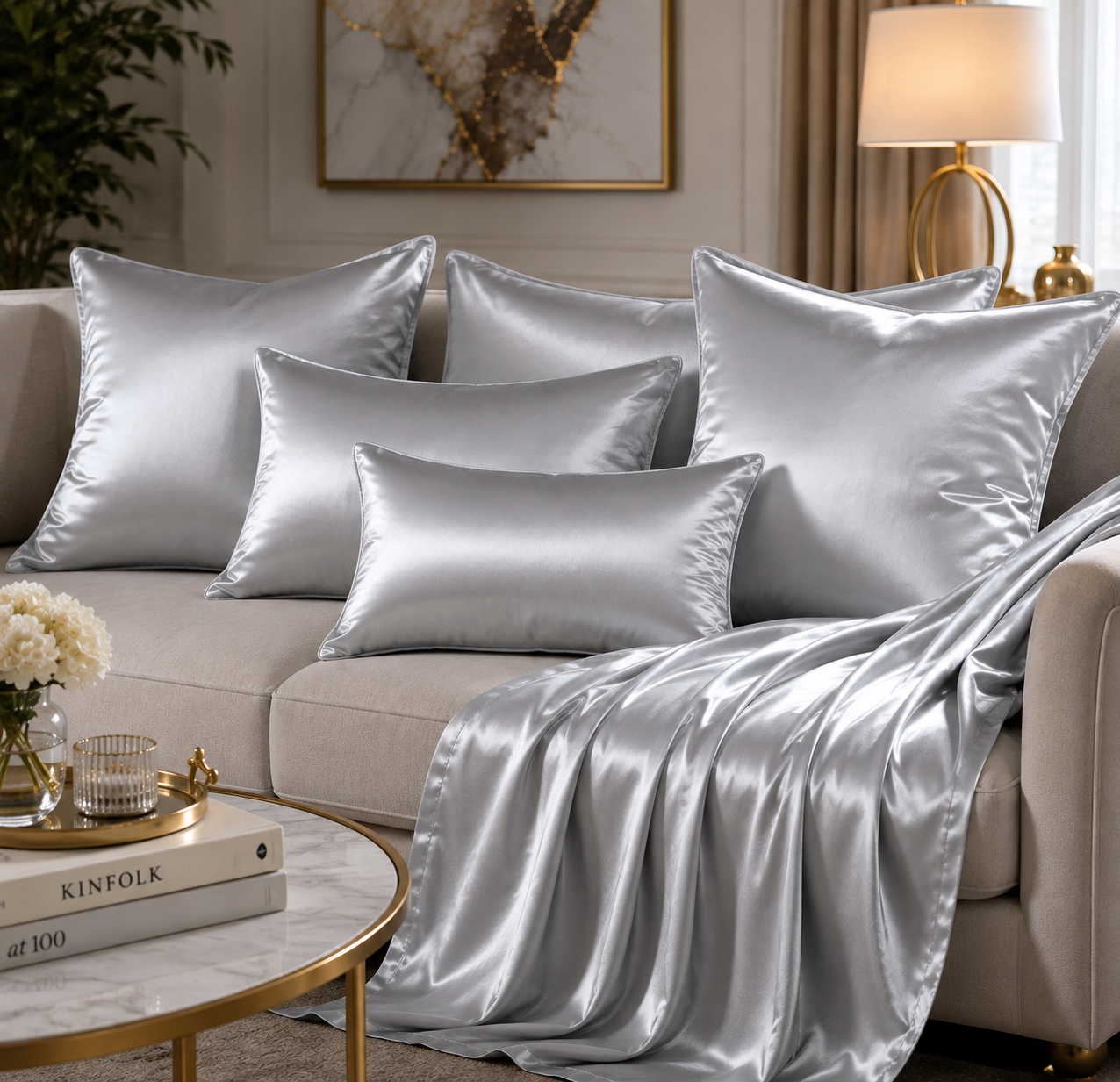 Silk Satin Fabric | Premium Silk Satin | The Fabric Touch - Image 5