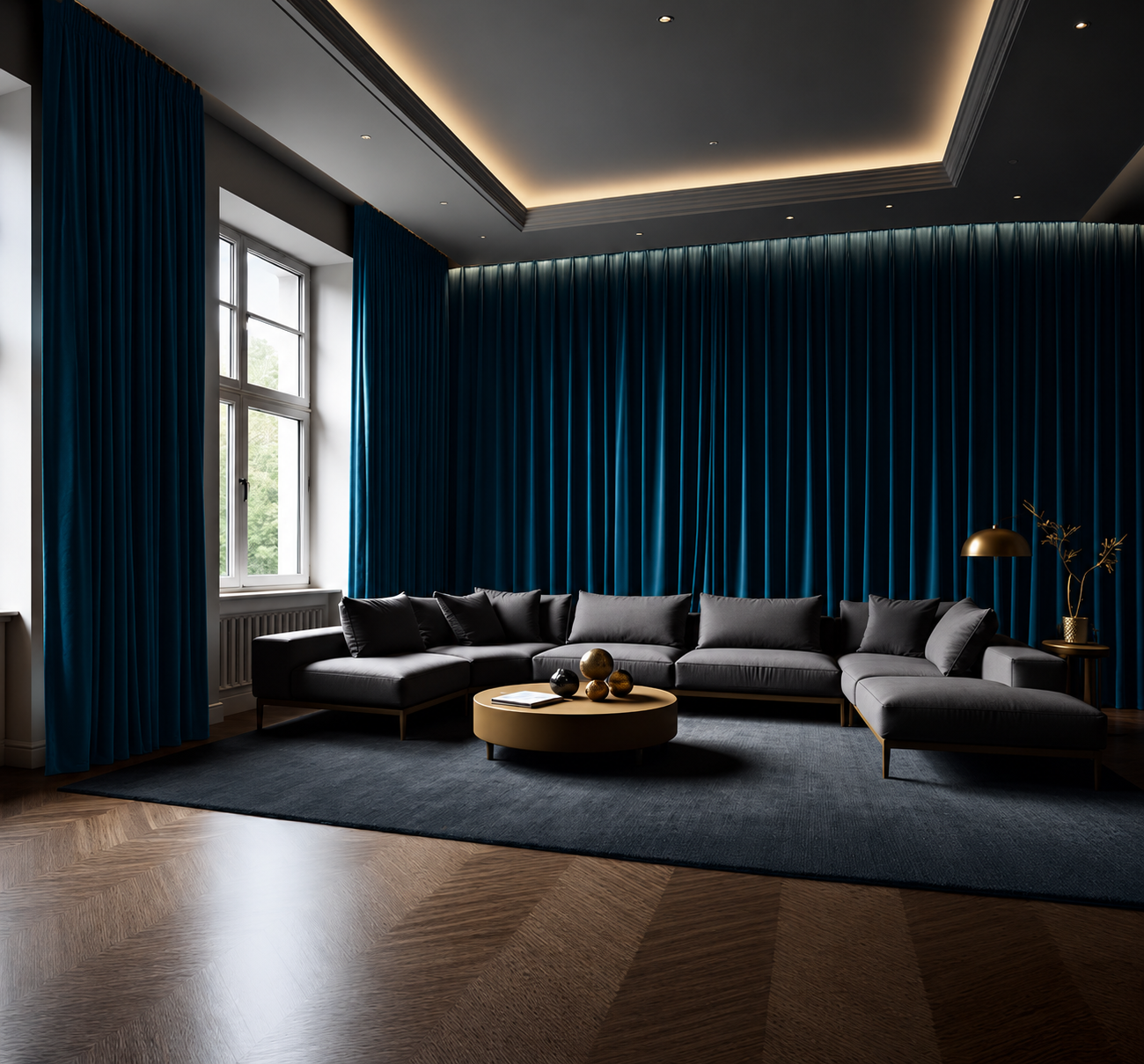 Teal Velvet Fabric | Premium Teal Velvet Material | The Fabric Touch - Image 2