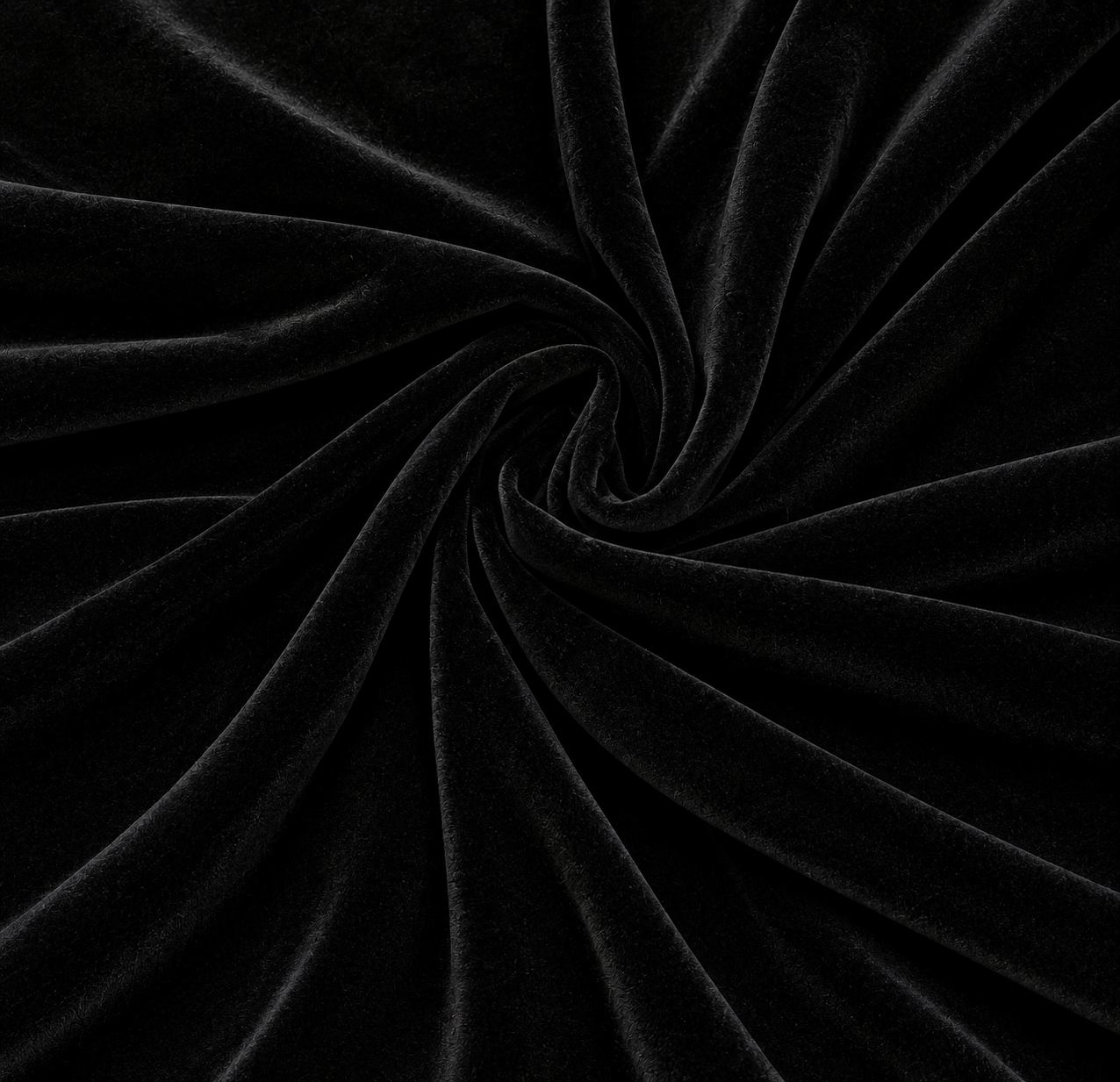 Black Velvet Fabric | Triple Black Velvet | The Fabric Touch - Image 4