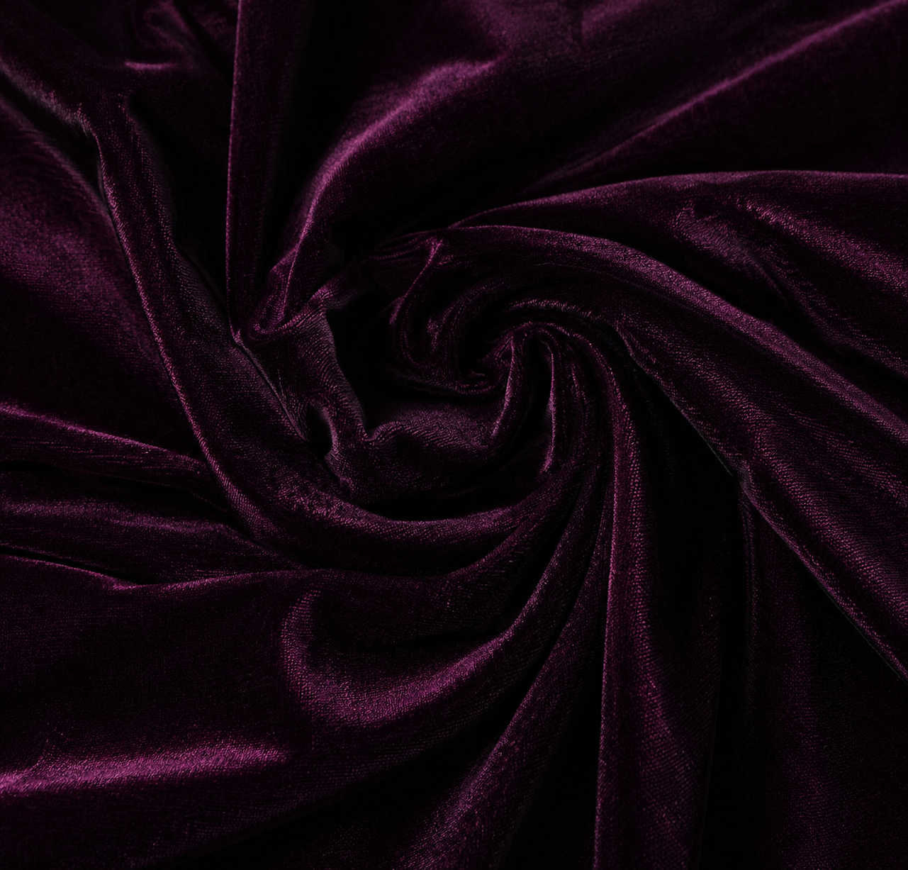 Plum Velvet Fabric | Premium Plum Velvet Material | The Fabric Touch - Image 5